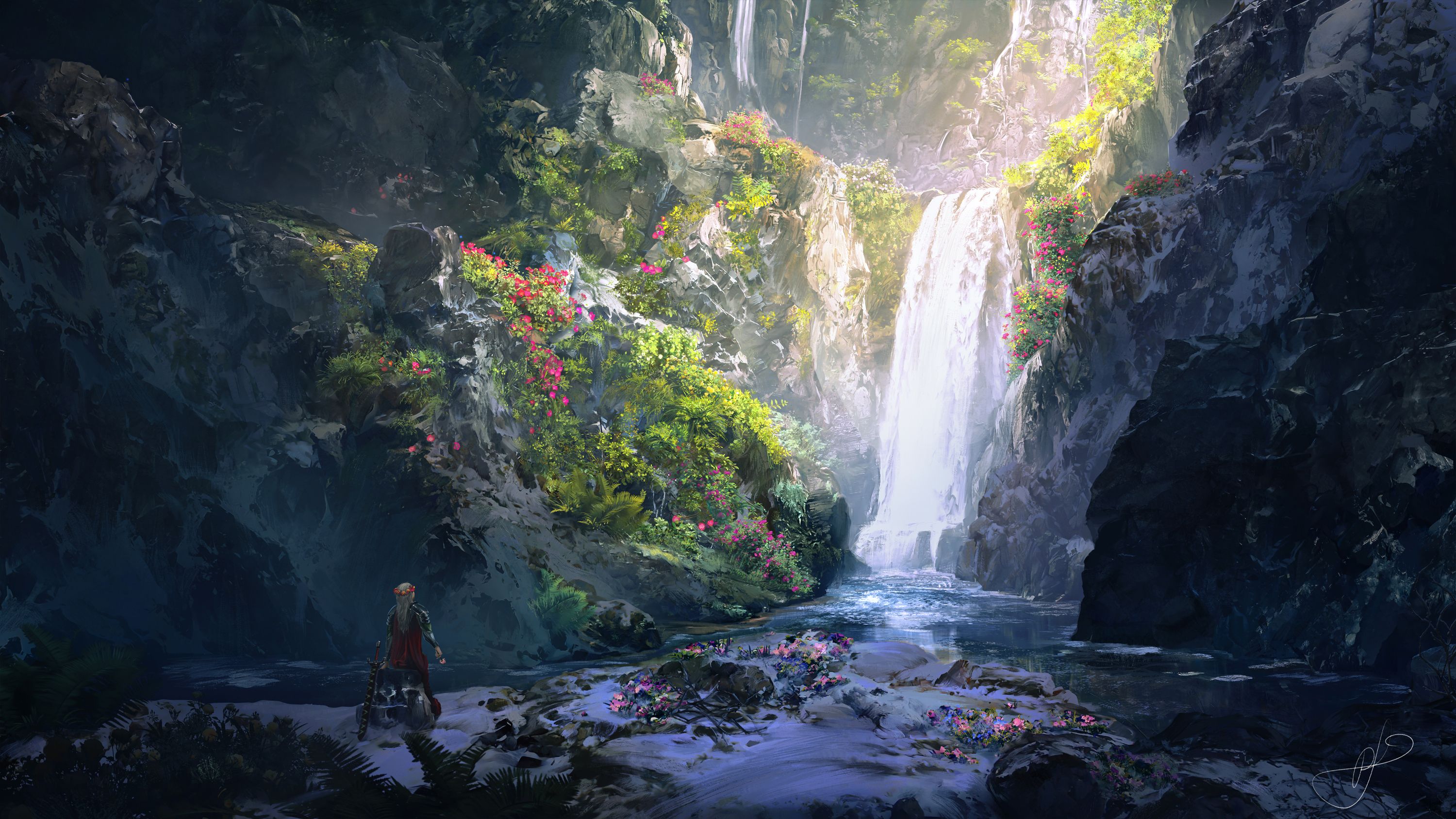 Hidden Cavern Waterfall